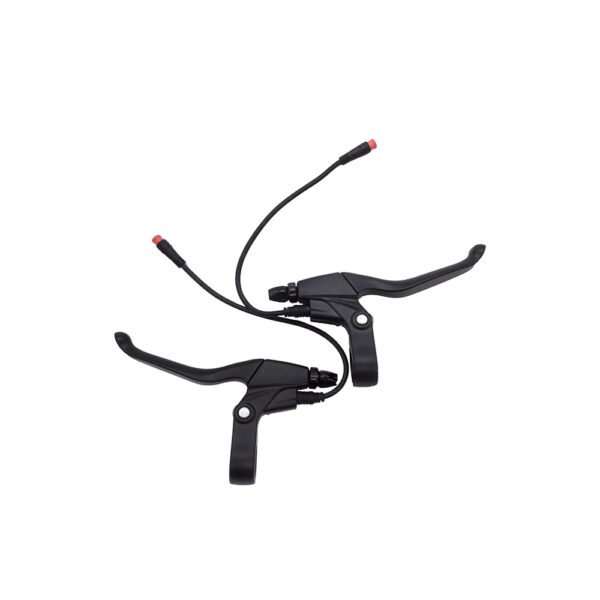 E-Bike Brake Lever with 2-Pin Waterproof Connector (20cm) for Electric Bike & Scooter