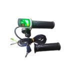 36V LCD Twist Throttle Grip with Key Lock for E-Bike & Scooter